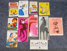 Norcross Greeting Card Vintage Lot of 11 Paper Ephemera Retro MCM Antique Easter picture