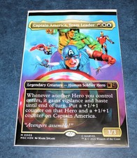 CAPTAIN AMERICA 12 MARK SPEARS variant MAGIC THE GATHERING MTG cover MARVEL 2026 picture