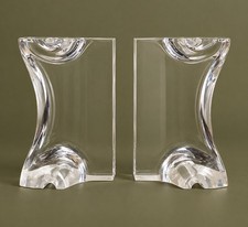 Vintage Astrolite Lucite Bookends Ritts Los Angeles Sculptural Decorative 1970s picture