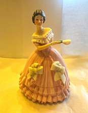 Lenox Caroline Victorian Lady Figurine, Great Fashions of History, Porcelain picture