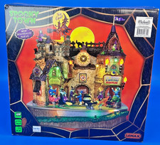 Lemax Spooky Town Lil Witches and Warlocks Nightcare Lighted Building 2014 NEW picture