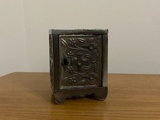 JE Stevens Key Lock No. 50 Cast Iron Still Bank c. 1897 A8-36 picture