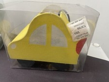 RARE VINTAGE NIB Lumisource children's nursery paper lamp Car picture