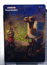 LaminCard Italian Brainrot Brainrot Sunset 156/162 UR Hologram Trading Card picture