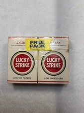 Vintage Lucky Strike Filters 2-Pack Promo Bundle Illinois Tax Stamp 1980s picture