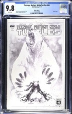 TMNT #66 CGC 9.8 Artist Edition Sketch Cover Sophie Campbell IDW 2017 picture