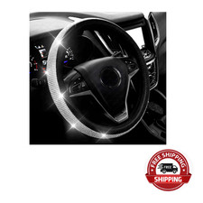 Funda Para Volante De Coche Con Marcos Para Placa De Auto Brillantina Accesorios picture