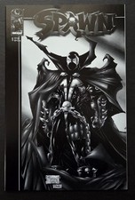 SPAWN #1 (IMAGE, 1997) MCFARLANE BLACK & WHITE EDITION 1:50 VARIANT RARE VF picture