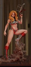 Barbarella | Jane Fonda | UNPAINTED | 1/6 Scale Resin Kit picture