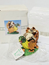 Fitz & Floyd Charming Tails TURKEY TRAVELLER 85/702 Dean Griff Thanksgiving picture