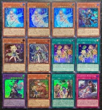 YU-GI-OH Witchcraft Master Verre 1st Edition Ultra Rare + 12 other cards set picture