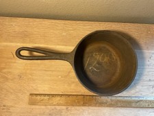 VTG 1930s-1950s BSR Red Mountain Cast Iron Stew Pan Deep Heat Ring 2 Qt Stamp picture