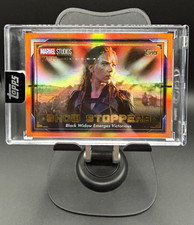 Topps 2025 Marvel Show Stoppers Black Widow Emerges Victorious ST-8 14/25 picture