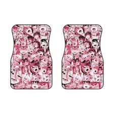 Anime Ahegao Girls  Car Mats (2x Front) picture