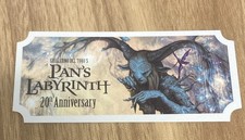 Guillermo del Toro Pan's Labyrinth 20th Anniversary Commemorative Ticket picture