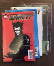  Wolverine Snikt #1-5 COMPLETE 2003 Marvel Tsutomu Nihei X-Men Comic Set picture