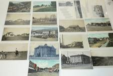 18x 1908-1920s WYOMING Postcards RPPC Dixon, Rawlins, Cambria, Laramie Newcastle picture