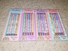 NEW Pusheen GEL PEN Bundle Lot Of 4  Sets (25 Pens) SHIPS NOW picture