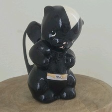 Vintage Anthropomorphic Kitschy Skunk Figurine 