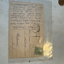1920 1cent Washington Stamped Postcard picture