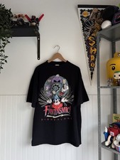 Vintage Fantasmic Mickey Disneyland Disney Designs Graphic T-Shirt Villains picture
