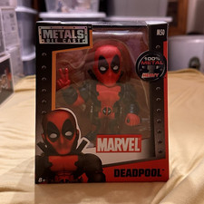 Jada Metals Die Cast Marvel Deadpool M50 4 in Die-Cast Metal Figure Boxed 8+ picture