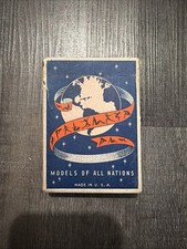 Vintage 40s Playing Cards Exotic Models of All Nations Betty White 52 (CB6) picture
