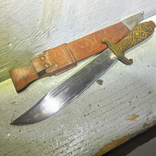 Collins Hartford Legitimus no 17 ( no 18 ) Bowie knife & no 10 sheath picture