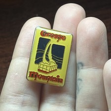 Vintage Grouse Mountain Ski Resort Canada Lapel Hat Pin picture