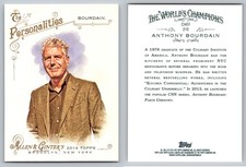 Anthony Bourdain 2014 Allen & Ginter 210 - CNN / Parts Unknown / No Reservations picture
