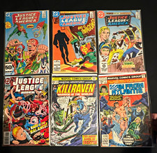 DC/Marvel Justice League of America & Killraven Bronze Age Comic Lot picture