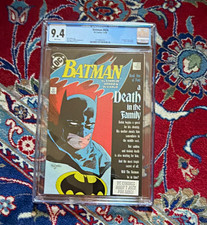 Batman #426 CGC 9.4 (1988) DC Comics A Death in the Family First Printing Hot picture