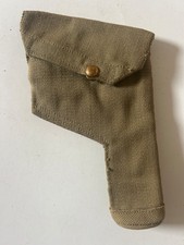 MS057A Genuine WWII British Army Webley .380 / Enfield Revolver Pistol Holster picture