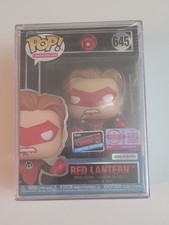 NYCC 2026 FUNKO CONVENTION STICKER LEGENDARY POP RED LANTERN LE 1000 IN HAND picture