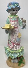 Lenox “A Treat for Two” Cat & Mouse Pencil Sculpture Porcelain~Hand-Painted~ EUC picture