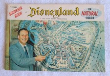 1955 Disneyland Souvenir Book Rare Later Example of 1955 Natural Color W/Extra picture