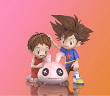 DMX Studio Digimon Yagami Taichi Model PU Pre-order Koromon Yagami Hikari New picture