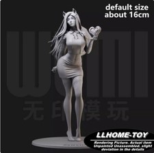 Game Ahri Fox idol Star Resin 3D Print GK Figure DIY Model Unpainted picture