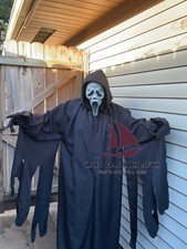 ZAIN Ghost Face Robe Prop Movie Scream Non-Sparkle Accurate Halloween Costume picture