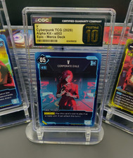 COMPLETE GRADED ALPHA KIT DECK - Merc Demo Deck - Cyberpunk TCG picture