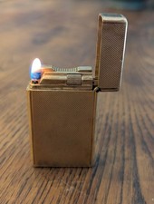 S.T. Lighter DUPONT Line 1 BRG Gold Plated - 1960s - Functional picture