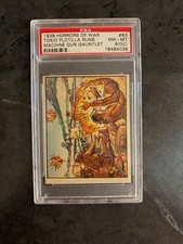 1938 Horrors of War #83 PSA Graded 8 (OC) picture