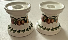 Portmeirion POMONA Two Candlesticks Holders NIB picture