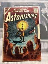ASTONISHING #57  1957 ATLAS Comics EVERETT COVER B16i picture