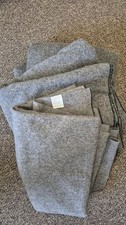 Set Of 6 USGI Surplus Gray Wool Survival Blankets Authentic 66