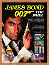 1993 James Bond 007 The Duel Genesis Original Advertisement / Retro Promo v1 picture