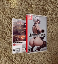 Nier Automata The End of Yorha CUSTOM D. SIDED COVER ART & CASE ONLY picture