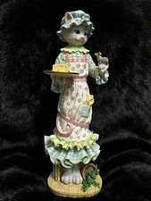 Lenox A Treat for Two Cat Figurine Mouse Cheese 2001 Vintage Rare 11