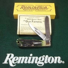Mint 2012 Remington R1173 OLD FAITHFUL Bullet 30th Year Knife picture