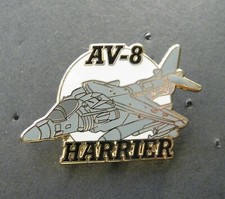 HARRIER JET AV-8 AIRCRAFT PLANE LAPEL PIN 1.5 INCHES picture